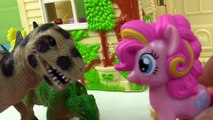 MLP Dinosaurs & Donuts Pinkie Pie Rarity Flutteryshy My Little Pony Breakfast Playdoh Toy Play