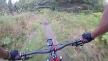 Surprise pendant une randonnée à VTT