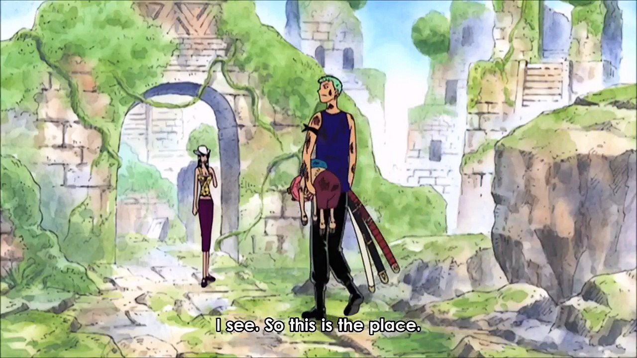 #716 Luffys stupidity - Luffy & Aisa are stuck in the Snakes stomach !!