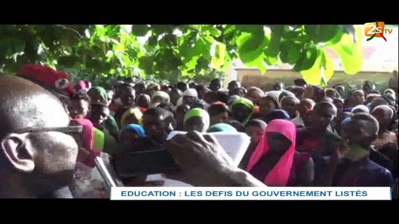 EDUCATION : LES DÉFIS DU GOUVERNEMENT LISTÉS