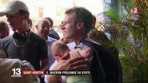 Ouragan Irma : Emmanuel Macron prolonge sa visite à Saint-Martin