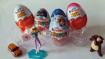 Super Surprise Eggs Kinder Surprise Kinder Joy Disney Masha and Bear Barbie Frozen Minions Marvel