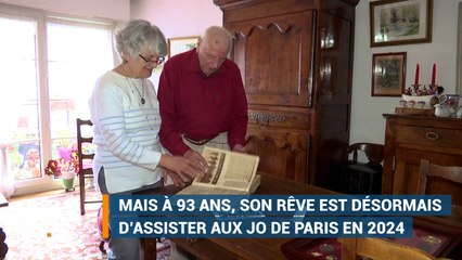 Ce médaillé olympique rêve de voir les JO 2024 à Paris pour ses 100 ans