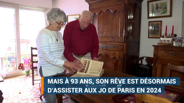 Ce médaillé olympique rêve de voir les JO 2024 à Paris pour ses 100 ans