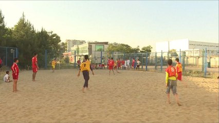 الاهتمام بكرة القدم الشاطئية بأفغانستان