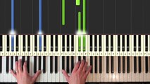 Beethoven - Moonlight Sonata - Piano Tutorial Easy - How To Play (synthesia)
