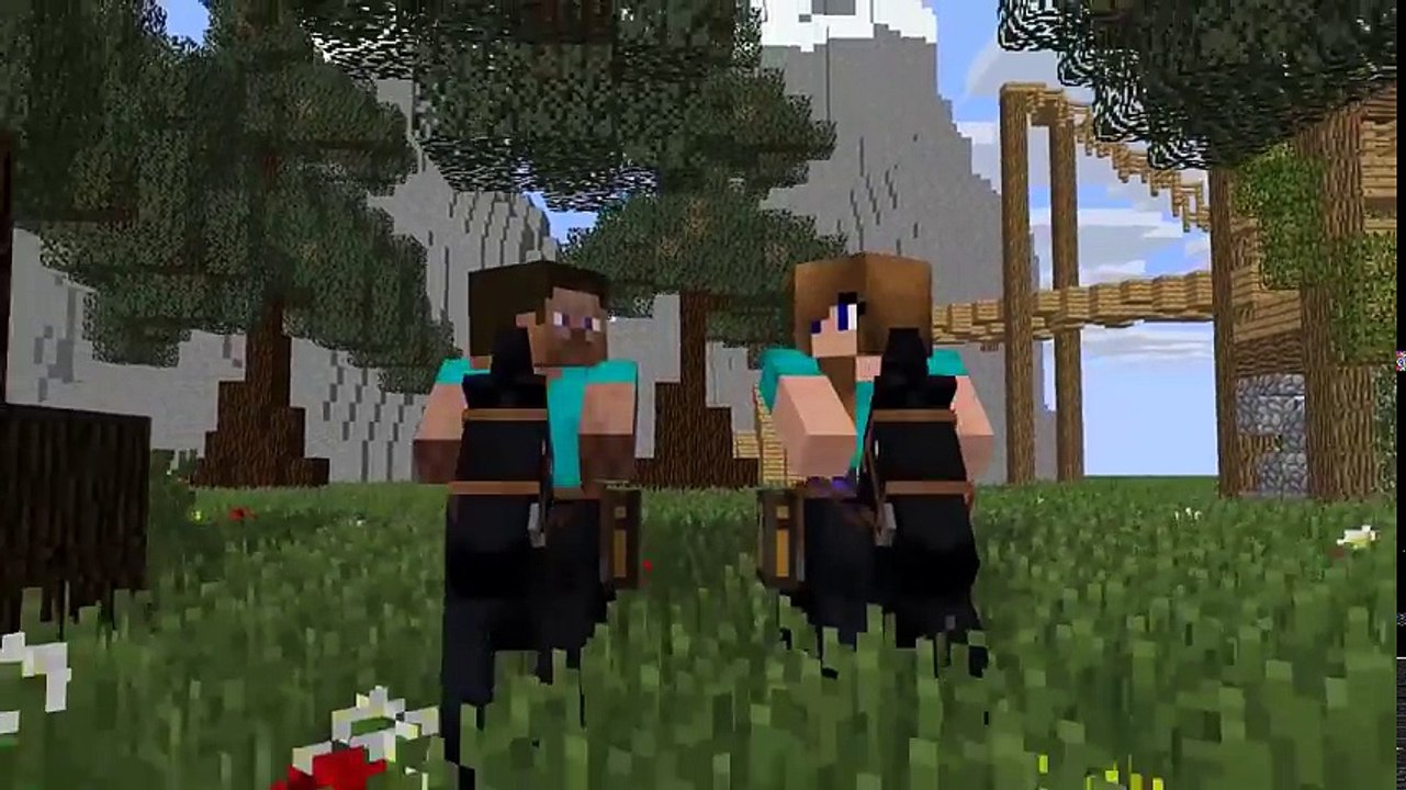 Girlfriend Life 2 - Minecraft Animation - (Superhero Life, Villager & Wolf Life)   MineLife