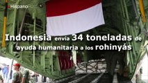 Indonesia envía ayuda humanitaria a los refugiados rohinyás