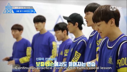 [ENG SUB] PRODUCE 101 Season 2 101 Behind | Group Battle Behind Episode 1