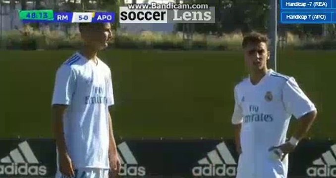 Gorka Zabarte Goal HD - Real Madrid U19 6-0 APOEL U19 - 13.09.2017 HD