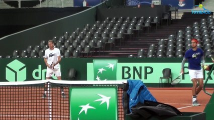 Coupe Davis 2017 - Yannick Noah : "Paris 2024, c'est fait ? C'est bien !"