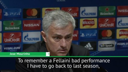 Fellaini an 'important' player for Mourinho
