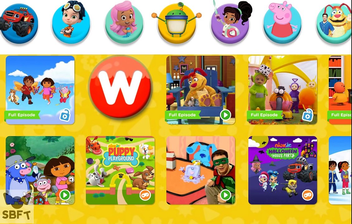 NICK JR ABC ALPHABET LETTERS WEBSITE PRESCHOOL LEARNING PAW PATROL ...