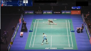 2017 Tai Tzu Ying vs Sung Ji Hyun All England Open Badminton SF 戴資穎 v 成池鉉 全英羽毛球公开锦标赛