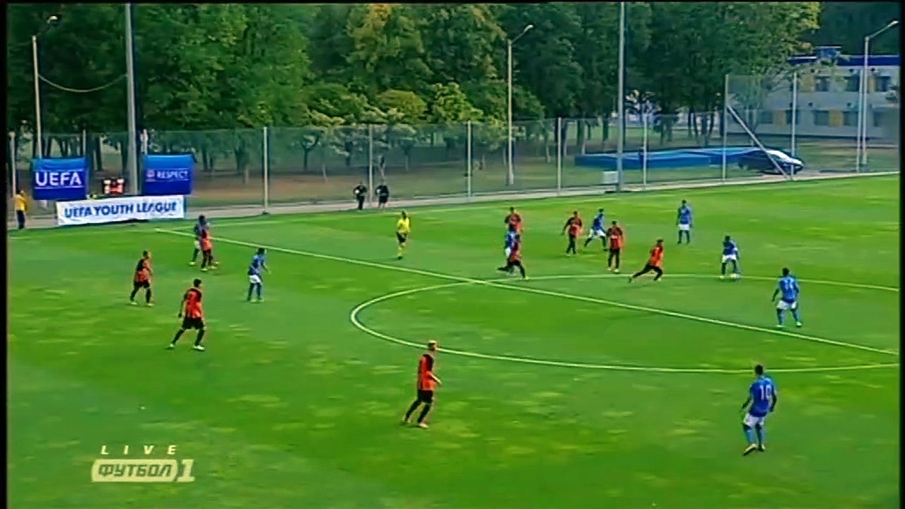 0-1 Gianluca Gaetano Goal UEFA Youth League  Group F - 13.09.2017 Shakhtar D. Youth 0-1 Napoli Youth
