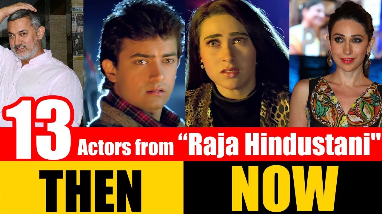 13 Bollywood Actors from "RAJA HINDUSTANI" 1996 | THEN and NOW