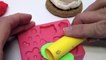 Play Doh Scoops N Treats How-To Make IceCream Cones Waffles Popsicles Sundaes with PlayDo