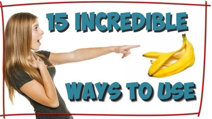 15 incredible ways to use banana peels, which you don't know