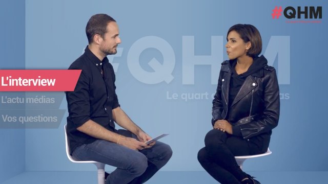 Shy'm invitée de #QHM, le quart d'heure médias de Pure Médias