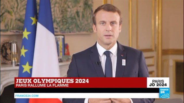 Jeux Olympiques Paris 2024 - Le message d''Emmanuel Macron pour le CIO