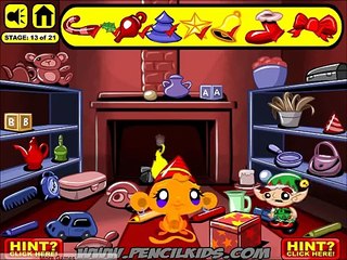 Monkey GO Happy Elves Walkthrough Hints :) Pencilkids