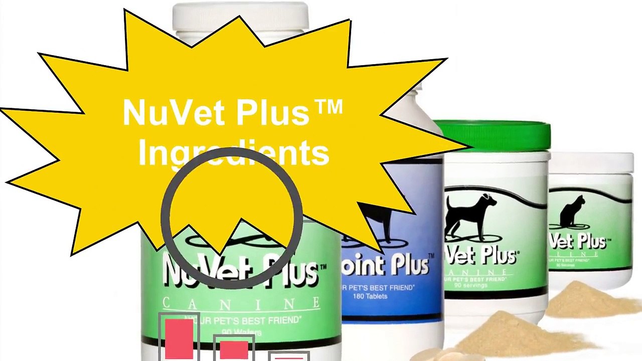 Nutritional Pet Supplements from NuVet Labs for your Dog & Cats