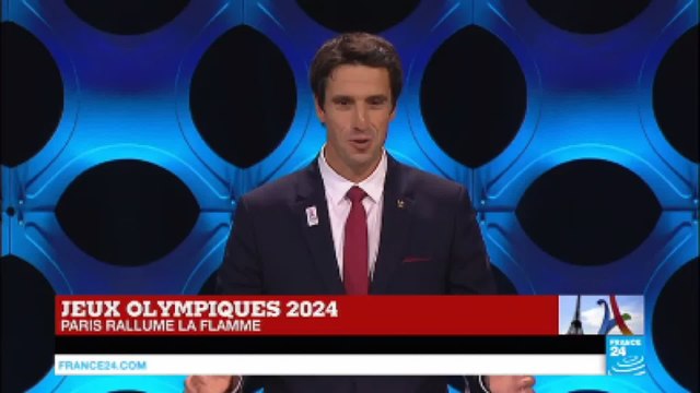 Jeux Olympiques Paris 2024 - Discours de Tony Estanguet, coprésident du comité de candidature Paris 2024