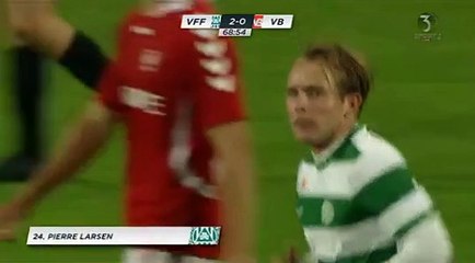 2-0 Pierre Larsen Goal Denmark  1. Division - 13.09.2017 Viborg FF 2-0 Vejle BK