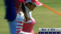 ❤️ スロー撮影 ❤️ ⛳️人気の女子ゴルフ⛳️ イ・ボミちゃんのハプニング映像をスローにしてみました❤️ ※第3弾※