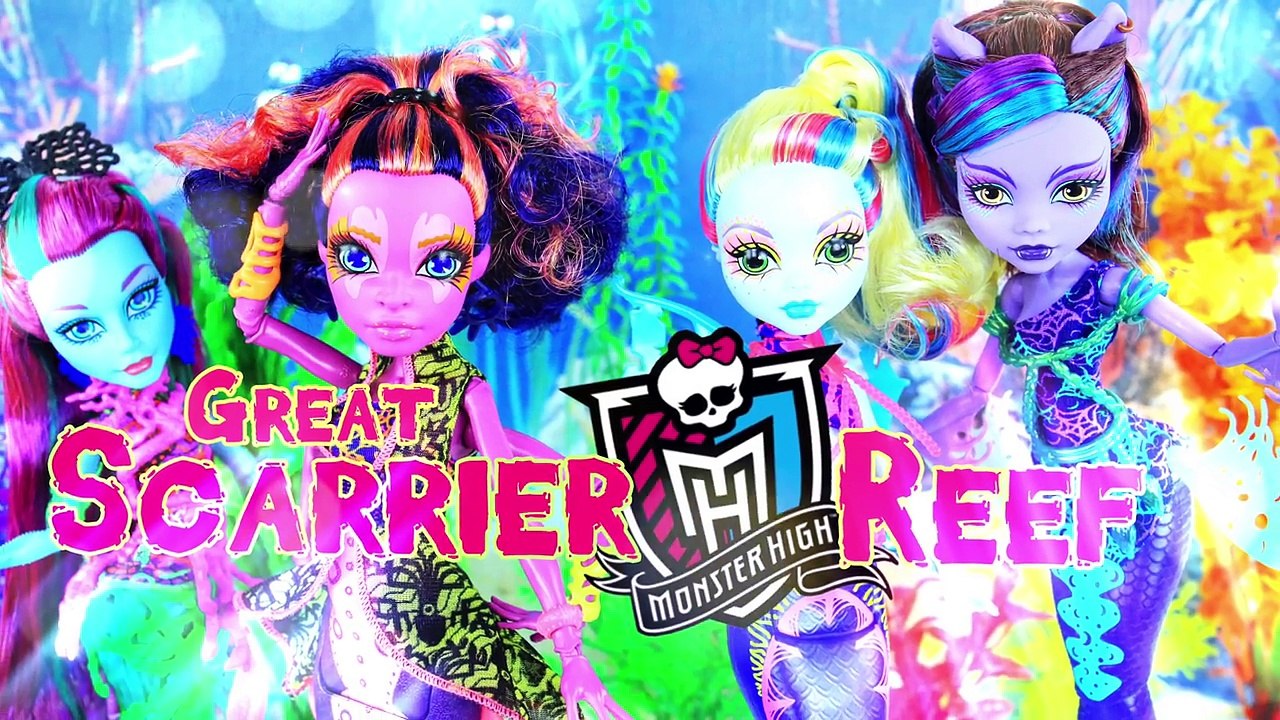 Doll Review: Monster High Great Scarrier Reef - 4K