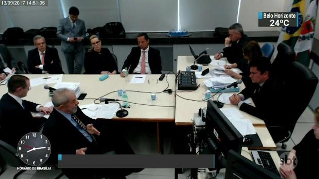 Depoimento do ex-presidente Lula em Curitiba te...