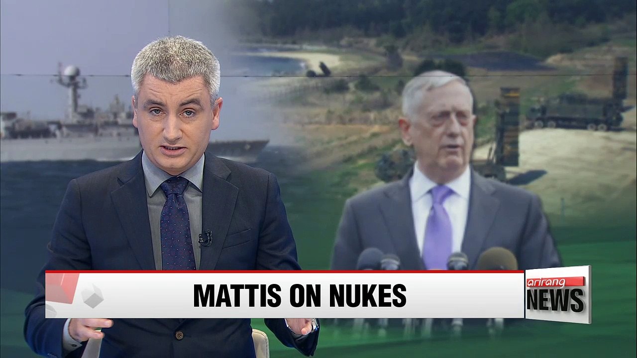 Mattis tight-lipped on possible redeployment of tactical nukes in South Korea