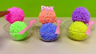 Educational video learn colors for Children foam surprises Minion My little Pony LPS Shopkins