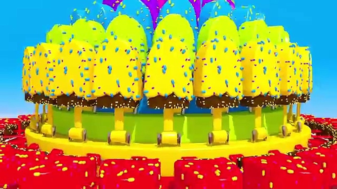 Learn Colors with 3D Ice Cream for Kids and Children