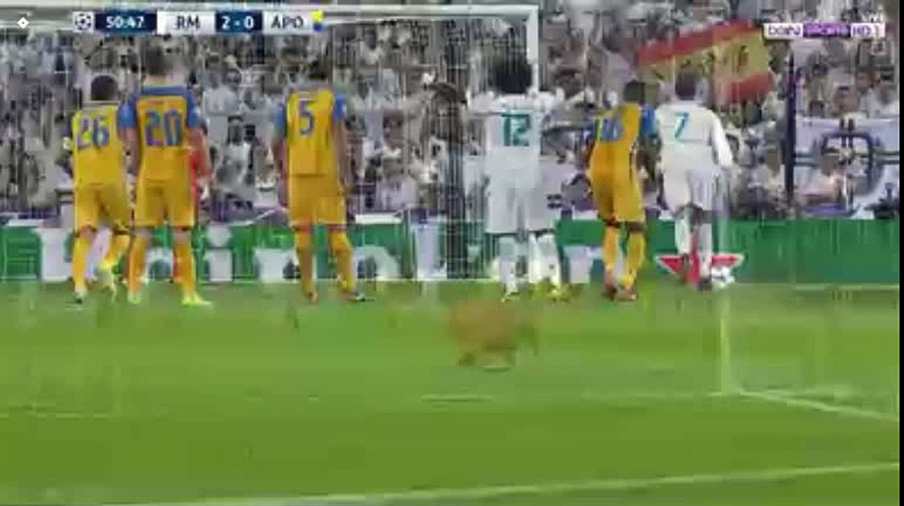 هدف رونالدوالثاني في مرمى ابويل