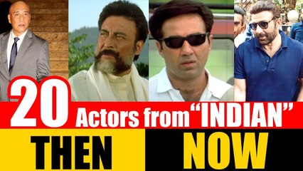 20 Bollywood Actors from "INDIAN" 2001 | THEN and NOW 2017