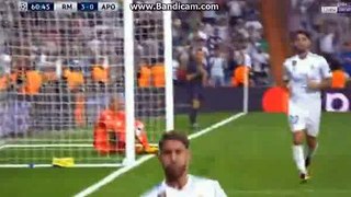 Sergio Ramos Amazing Goal HD - Real Madrid 3-0 APOEL Nicosia - 13.09.2017 HD