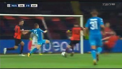 Milik A (Penalty) Goal HD - Shakhtar Donetsk 2-1 Napoli 13092017