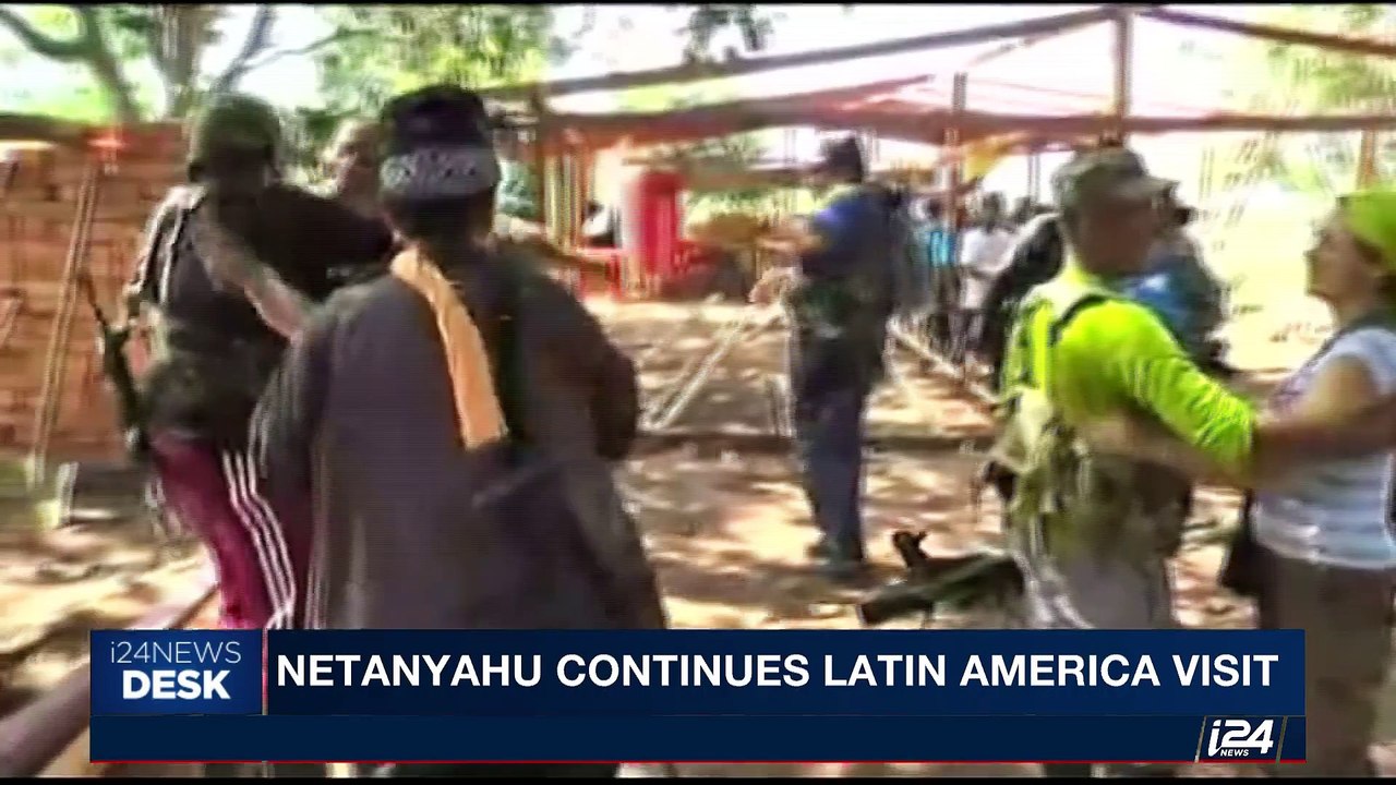 i24NEWS DESK | Netanyahu continues Latin America visit | Wednesday, September 13th 2017