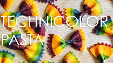 Meet the Instagrammer Turning Pasta Into Rainbow Art