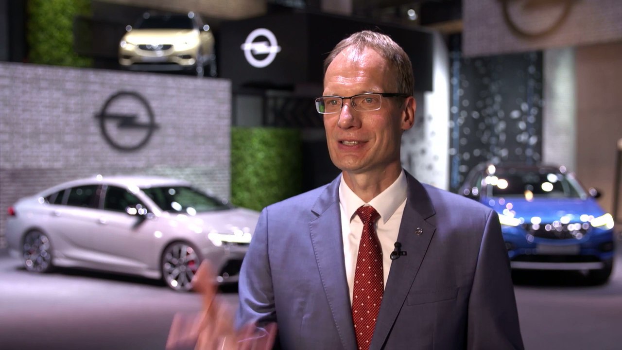 Opel auf der IAA 2017 - Interview Michael Lohscheller