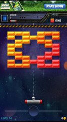 Brick Breaker Star Space King Level 14