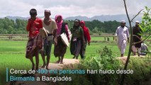 El éxodo de los rohinyás