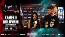 Canelo Alvarez, Post Press Conference Interview