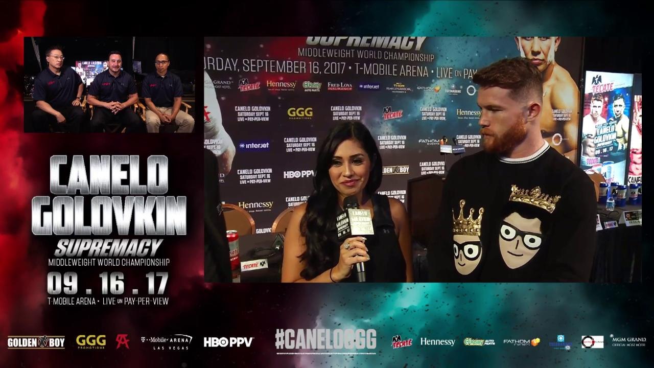 Canelo Alvarez, Post Press Conference Interview