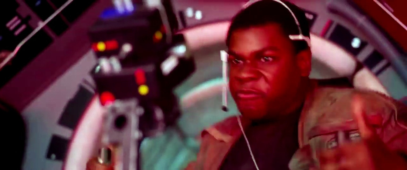 Star Wars The Force Awakens Millennium Falcon Scene Reversed