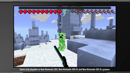 Tráiler de Minecraft para New Nintendo 3DS