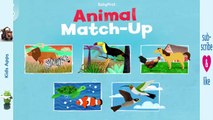 Animal Match Up - Kids learn Animals Names Animals Matching