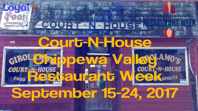 Girolamos Court N House Bar Grill - Chippewa Valley Restaurant Week - Eau Claire WI - Sept 2017