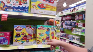 LOGAN BUYS ALL THE PLAY DOH AT TOYS R US!!